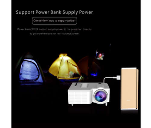 MINI Portable LED Projector Multimedia Home Cinema Theater HDMI AV*BARGAINBLACK UNIT**
